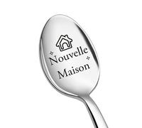 Ami Cadeau Nouvelle Maison Pour Meilleure Amie Cuillère Cadeau De Pendaison De Crémaillère Pour Couples Cadeaux De Propriétaire De Nouvelle Maison Pour Femme Homme Cadeaux Première Maison