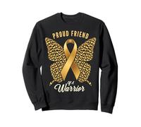Ami de Sensibilisation au Cancer chez l'enfant Sweatshirt