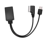 AMI MMI Interface MDI Bluetooth 5.0 Adaptateur d'entrée de musique audio Adaptateur de câble de récepteur AUX pour 8T Adaptateur de câble auxiliaire USB Fonctionne avec