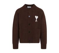 Ami Paris - ADC Cardigan - Homme - Pulls - Brun - Taille: S
