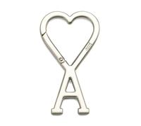 Ami Paris - ADC Hook Keyring - Homme - Accessoires - Gris - Taille: ONE Size