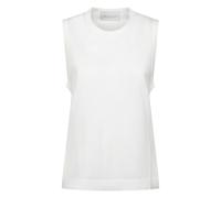 Ami Paris - ADC Patch Classic Tank Top - Femme - Tops - Blanc - Taille: 40 FR