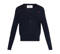 Ami Paris - Ami de Coeur Cardigan - Homme - Pulls - Bleu - Taille: M