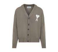 Ami Paris Pulls et Manteaux Homme Brun Taille L