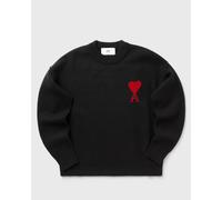 Ami Paris - Pull Col Rond Ami De Coeur - Homme - Pulls - Noir - Taille: S