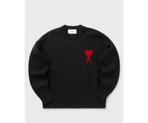 AMI Paris AMI DE COEUR CREWNECK SWEATER men Pullovers black taille: S