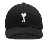 Ami Paris Casquette en feutre Ami de Coeur – Noir – Homme – Taille ONE Size