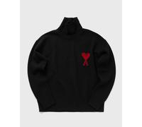 AMI Paris AMI DE COEUR FUNNEL NECK SWEATER men Pullovers black taille: L