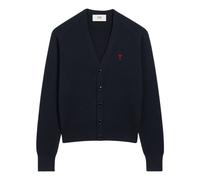 Ami Paris - Ami de Coeur Cardigan - Homme - Pulls - Bleu - Taille: S
