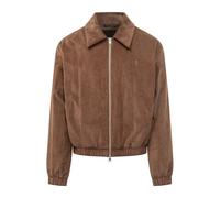 Ami Paris - Ami de Coeur Zipped Jacket - Homme - Vestes - Brun - Taille: XL