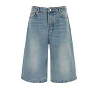 Ami Paris - Bermuda Coupe Ample Ami Paris - Homme - Shorts - Bleu - Taille: W34