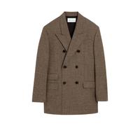 Ami Paris - Blazer Veste Ville Double Breasted - Femme - Vestes - Brun - Taille: 36 FR