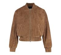 Ami Paris - Blouson Bomber en Daim - Homme - Vestes - Brun - Taille: M