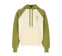 Ami Paris - Boxy Fit Sweat à capuche With Ami de Coeur Knitted Patch - Homme - Sweatshirts et sweats à capuche - Multicolore - Taille: XL