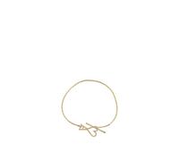 Ami Paris - Ami de Coeur Chain Bracelet - Femme - Accessoires - Gris - Taille: M
