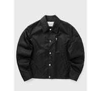 Ami Paris - De Coeur Stud Buttoned Jacket - Homme - Vestes - Noir - Taille: XL