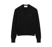 Ami Paris - Cardigan Ami de Coeur - Homme - Pulls - Noir - Taille: M