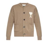 Ami Paris - ADC Cardigan - Homme - Pulls - Beige - Taille: M