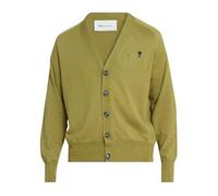 Ami Paris - Cardigan Fin AMD - Homme - Pulls - Vert - Taille: M