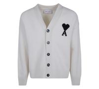 Ami Paris - Cardigans - Homme - Pulls - Blanc - Taille: XL