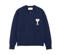 Ami Paris - Cardigans - Homme - Pulls - Bleu - Taille: XL