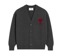 Ami Paris - Cardigans - Homme - Pulls - Gris - Taille: S