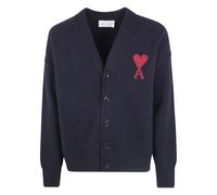 Ami Paris - Cardigans - Homme - Pulls - Noir - Taille: L