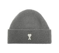 Ami Paris - Casquette avec écusson logo - unisex - Accessoires - Gris - Taille: ONE Size