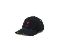 AMI Paris RED ADC EMBROIDERY CAP men Caps black taille: ONE SIZE