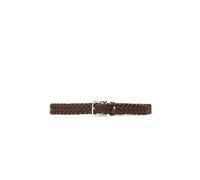 Ami Paris - Ceinture tressée Paris Paris 30mm - unisex - Accessoires - Brun - Taille: 105 CM