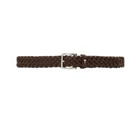 Ami Paris - Ceinture tressée Paris Paris 30mm - unisex - Accessoires - Brun - Taille: 85 CM