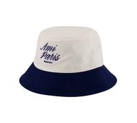 Ami Paris - Chapeau seau bicolore - Homme - Accessoires - Blanc - Taille: 56 CM