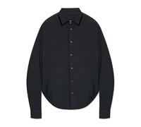 Ami Paris - Chemise avec logo - unisex - Chemises - Noir - Taille: 2XS