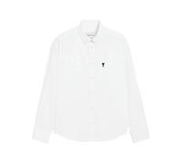Ami Paris - Chemise Coton Boxy - Homme - Chemises - Blanc - Taille: 2XL