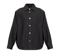 Ami Paris - Chemise en jean avec logo - Homme - Chemises - Bleu - Taille: M