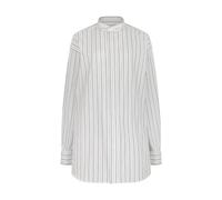 Ami Paris - Chemise Oversize à Col Anglais Pointu - Femme - Blouses et Chemises - Bleu - Taille: 36 FR