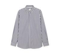 Ami Paris - Chemise rayée ample - Femme - Blouses et Chemises - Bleu - Taille: 38 FR