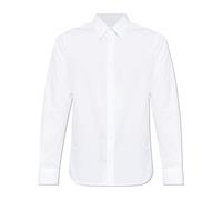 Ami Paris, Homme, Chemises, Blanc, Taille: L Chemise Tailleur en Popeline de Coton
