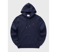Ami Paris - Sweat à capuche cœur - Homme - Sweatshirts et sweats à capuche - Bleu - Taille: S