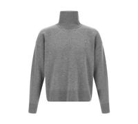 Ami Paris - Col roulés Élégants pour un Look Fashion - Homme - Pulls - Gris - Taille: XL