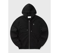 AMI Paris CONTRASTED AMI DE COEUR HOODIE men Hoodies|Zippers black taille: L