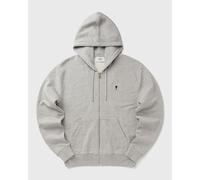 AMI Paris CONTRASTED AMI DE COEUR HOODIE men Zippers grey taille: L