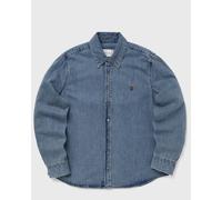 AMI Paris CONTRASTED AMI DE COEUR SHIRT men Longsleeves blue taille: M