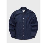AMI Paris CONTRASTED AMI DE COEUR SHIRT men Longsleeves blue taille: S