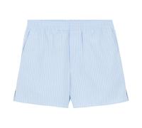 Ami Paris, Femme, Shorts, Bleu, Taille: 38 FR Cotton Elasticated Shorts