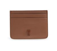 Ami Paris, unisex, Accessoires, Brun, Taille: ONE Size De Coeur Card Holder