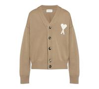 Ami Paris - De Coeur Cardigan - Homme - Pulls - Brun - Taille: 2XL
