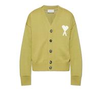 Ami Paris - De Coeur Cardigan - Homme - Pulls - Vert - Taille: M