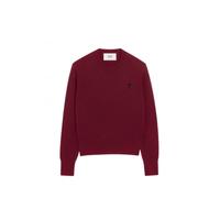Ami Paris - De Coeur Knit - Femme - Pulls - Rouge - Taille: 36 FR