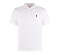 Ami Paris - De Coeur Polo - Femme - Tops - Blanc - Taille: 38 FR
